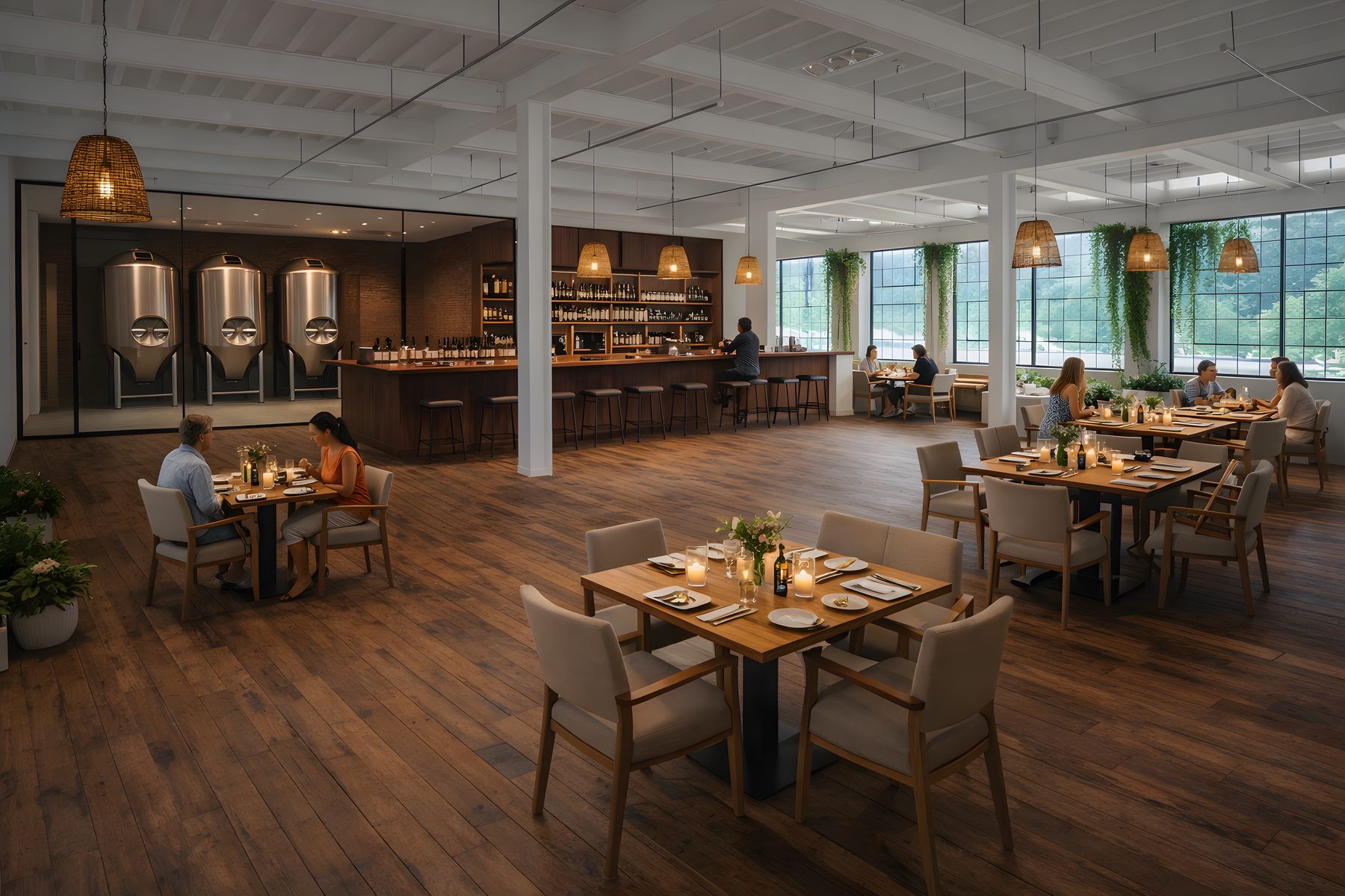 100 River Great Hall rendering